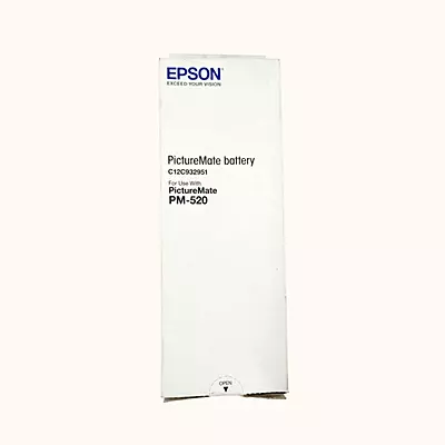 Epson Picture Matte Battery for PM 520 Printer - C12C932951