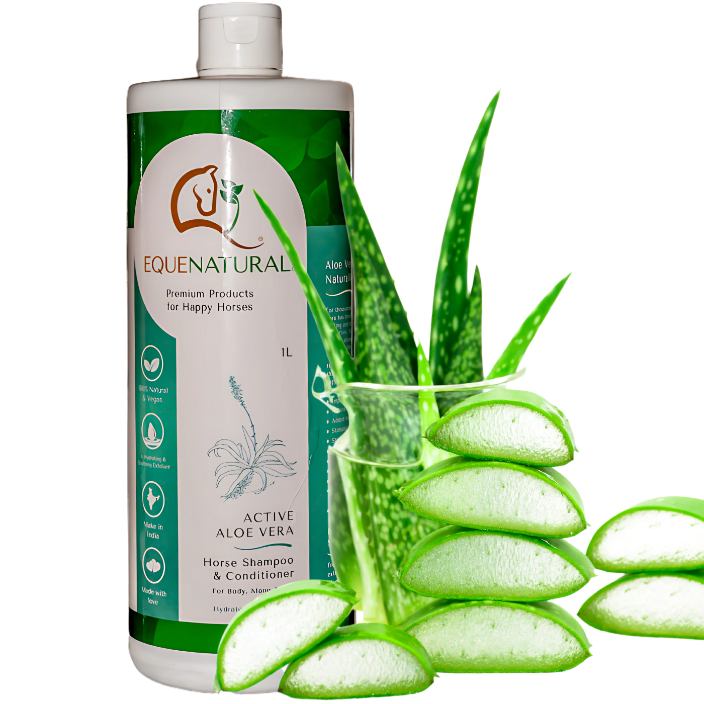 Equenatural Shampoo and Conditioner - Active Aloe Vera 