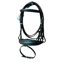Equenatural Classic Leather Bridle with Reins