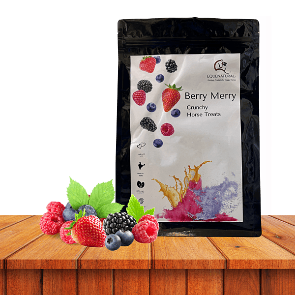 Equenatural Crunchy Horse Treats Berry Merry