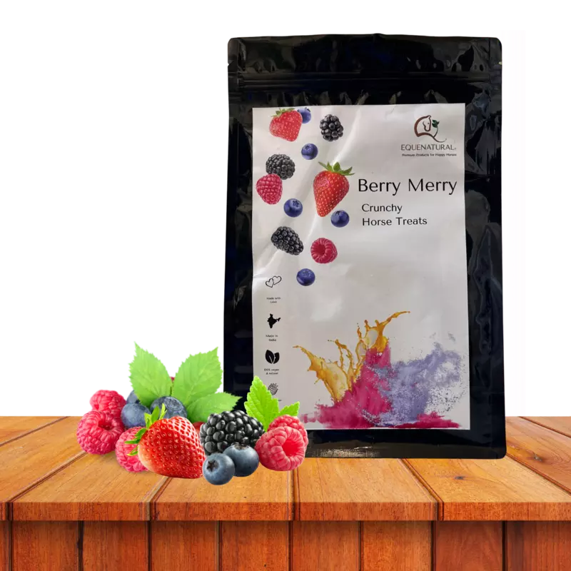 Equenatural Crunchy Horse Treats Berry Merry
