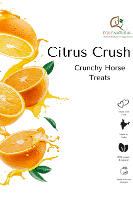 Equenatural Crunchy Horse Treats - Citrus Crush