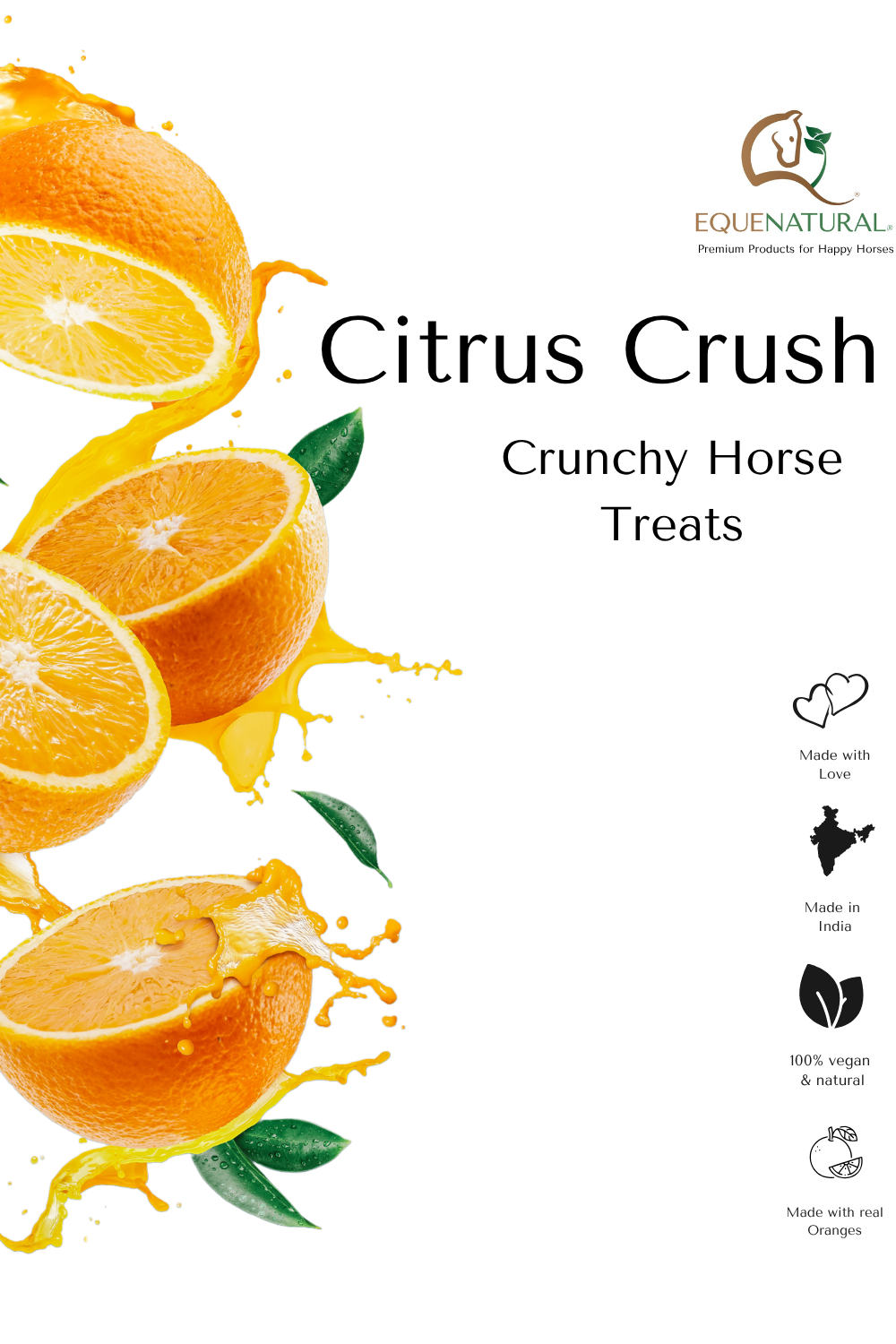 Equenatural Crunchy Horse Treats - Citrus Crush