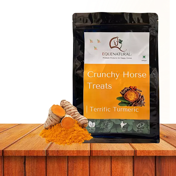 Equenatural Crunchy Horse Treats Terrific Turmeric