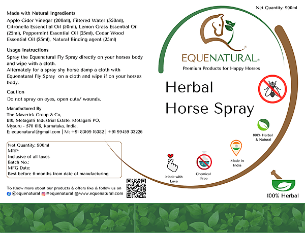 Herbal Spray Fly Protection/750ml