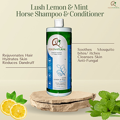 Equenatural Shampoo and Conditioner Lush Lemon and Mint