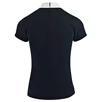 Equitheme Competition Doha Polo - Short sleeves-Navy/XS