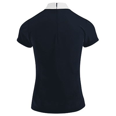 Equitheme Competition Doha Polo - Short sleeves-Navy/XS