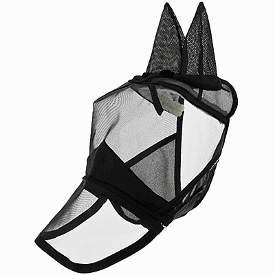 Equithème Fly Mask - Anti UV 2in1