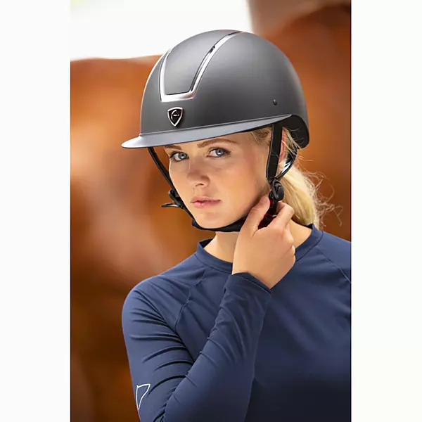 Equitheme Glint Mat Helmet