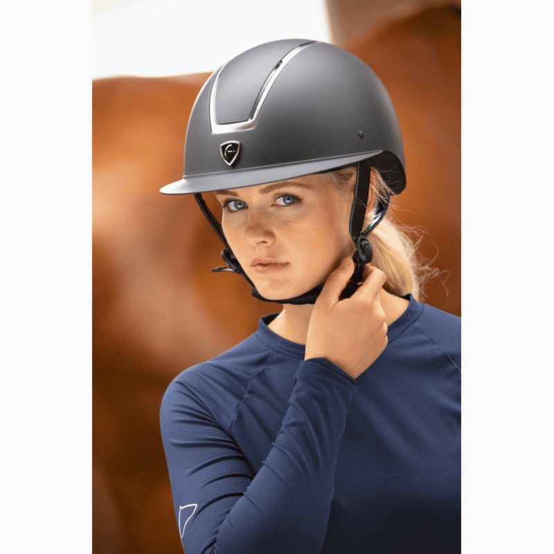 Equitheme Glint Mat Helmet