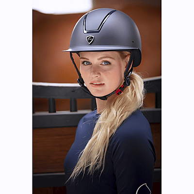 Equitheme Glint Mat Helmet