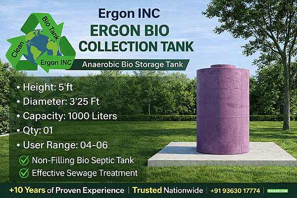 Budget Series Ergon Bio Collection Tank 5'ft