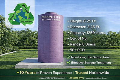 Elite Series Ergon Bio Collection Tank 6'25ft H Elite Series Ergon Bio Collection Tank 6'25ft H