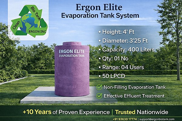 Elite Series Ergon Bio Evaporation Tank 4'ft