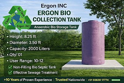 Ergon Bio STP Bio Collection Tank 8'50'ft