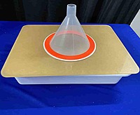 Larval Tray with Escape Funnel