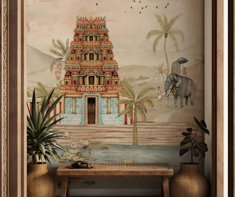 Ethnic / Cultural Motif Wallpapers (Custom Patterns)