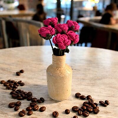 Rose Small Flower Dark Pink