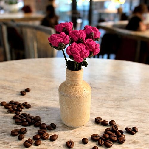 Rose Small Flower Dark Pink