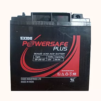 Exide 12v 26AH PowerSafe Sealed Battery - UPS, Solar