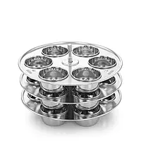 Express Stainless Steel Multipurpose Muffin & Cupcake Moulds