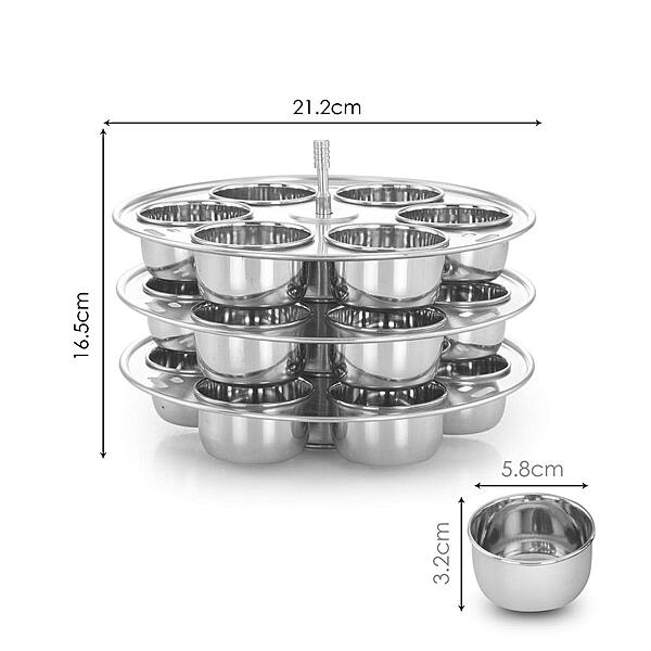 Express Stainless Steel Multipurpose Muffin & Cupcake Moulds