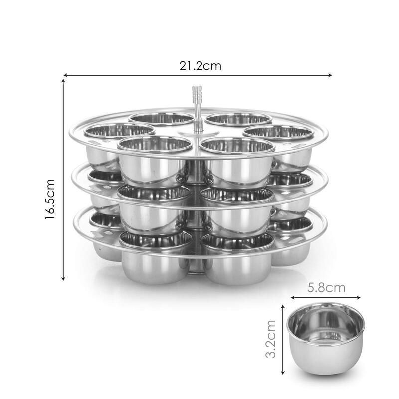 Express Stainless Steel Multipurpose Muffin & Cupcake Moulds