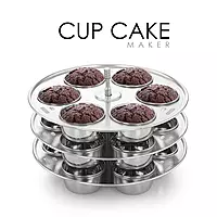 Express Stainless Steel Multipurpose Muffin & Cupcake Moulds