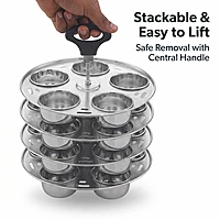 Express Stainless Steel Multipurpose Muffin & Cupcake Moulds