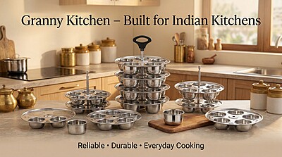 Express Stainless Steel Multipurpose Muffin & Cupcake Moulds