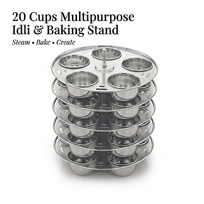 Express Stainless Steel Multipurpose Muffin & Cupcake Moulds