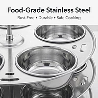 Express Stainless Steel Multipurpose Muffin & Cupcake Moulds