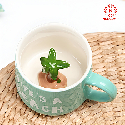 Exquisite 3D Cartoon Coffee Cup. Exquisite 3D Cartoon Coffee Cup.