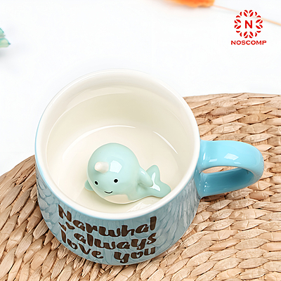 Exquisite 3D Cartoon Coffee Cup. Exquisite 3D Cartoon Coffee Cup.