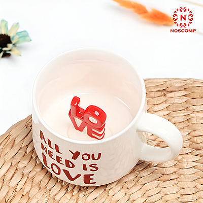 Exquisite 3D Cartoon Coffee Cup. Exquisite 3D Cartoon Coffee Cup.