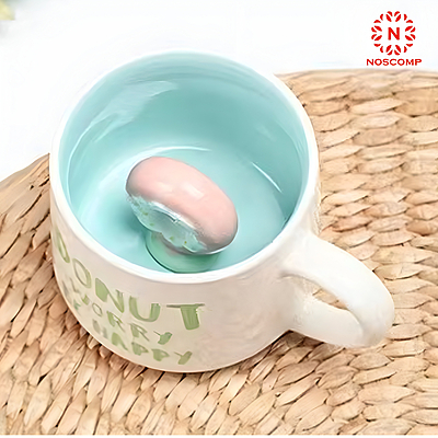 Exquisite 3D Cartoon Coffee Cup. Exquisite 3D Cartoon Coffee Cup.