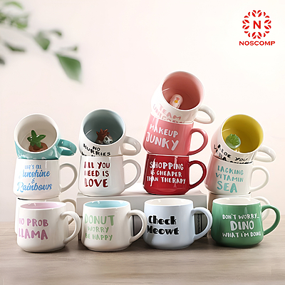 Exquisite 3D Cartoon Coffee Cup. Exquisite 3D Cartoon Coffee Cup.