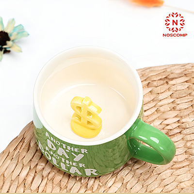 Exquisite 3D Cartoon Coffee Cup. Exquisite 3D Cartoon Coffee Cup.