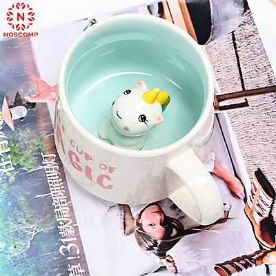 Exquisite 3D Cartoon Coffee Cup. Exquisite 3D Cartoon Coffee Cup.