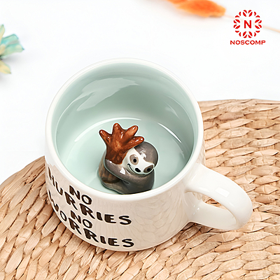 Exquisite 3D Cartoon Coffee Cup. Exquisite 3D Cartoon Coffee Cup.
