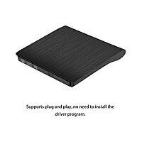 External DVD Drive Case | Popup External Mobile Optical Drive 3.0/ 2.0 for Desktop and Laptop Computers