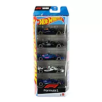 Hotwheels Formula 1 5-Pack, Set Of 5 Die-Cast Toy F1 Cars in 1:64 Scale Hotwheels Formula 1 5-Pack, Set Of 5 Die-Cast Toy F1 Cars in 1:64 Scale