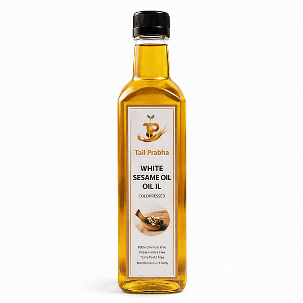 White Sesame Oil | Cold Pressed
