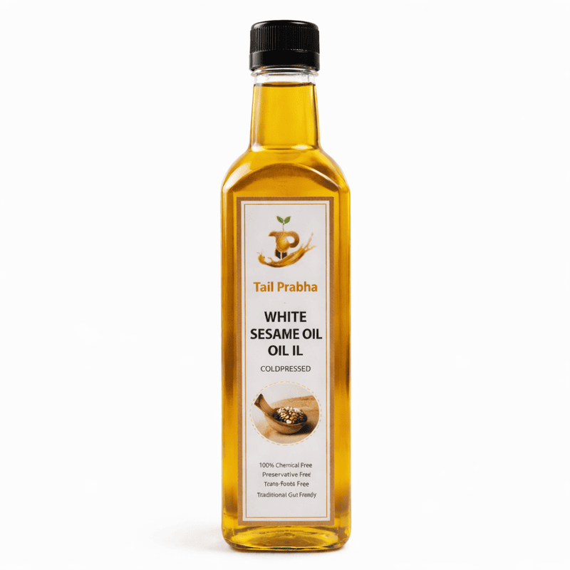 White Sesame Oil | Cold Pressed