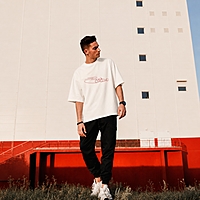 F1 - Car Embroidered T-Shirt | Oversized Fit
