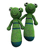 Crochet Frog Sleep Buddy