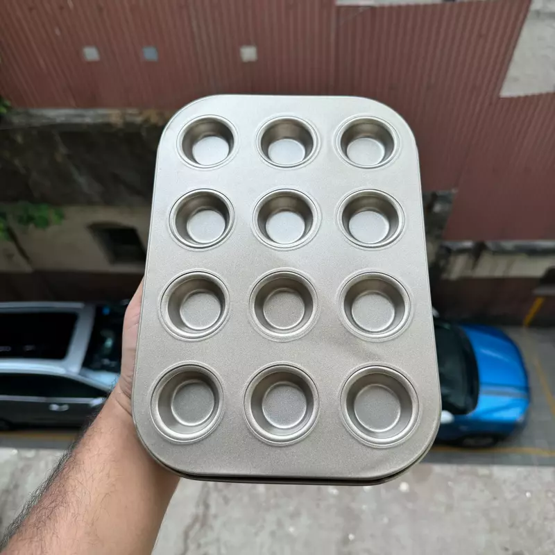 Nonstick 12 cavity muffin mini mould