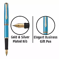 PENTEL F700 M STERLING FP SKY BLUE BODY - BLUE INK SM-C PENTEL F700 M STERLING FP SKY BLUE BODY - BLUE INK SM-C