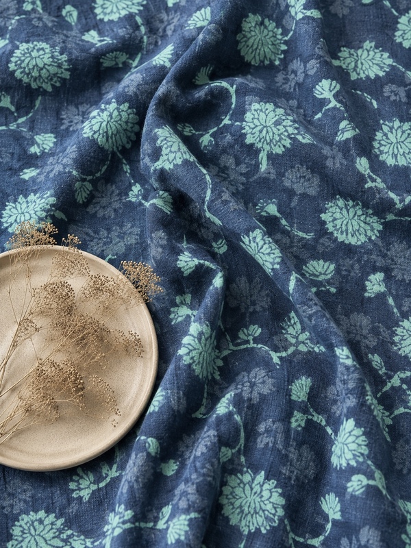 Cotton Indigo Akola Dabu Block Print